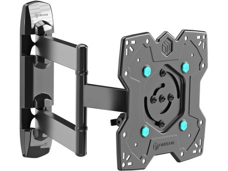 ONKRON Full Motion TV Wall Mount for 17– 43 Inch LCD LED Flat Screens up to 35 kgs, Black