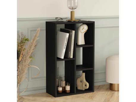 HANAH HOME Polica za knjige Monaco Black
