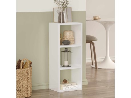 HANAH HOME Polica za knjige Canaria White
