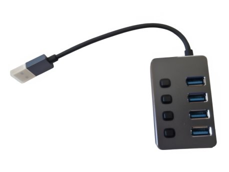 E-GREEN USB 3.0 - HUB Superbrzi 4port USB 3.0 sa prekidacima OST07460