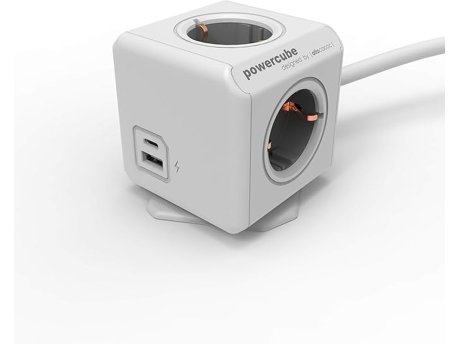 ALLOCACOC PowerCube 4xSchuko + USB A+C 1.5m 10436/DEEUAC