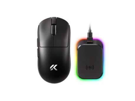 MCHOSE Bežični gaming miš A7 V2 Ultra Plus Black /PAW 3950/8K Hz/Omron Mechanical