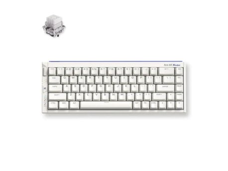 MCHOSE Gaming tastatura Ace 68 Turbo Nova White/Mount Tai Magnetic switch