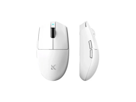 MCHOSE Bežični gaming miš G3 V2 White/PAW3311/1KHz/Omron Mechanical