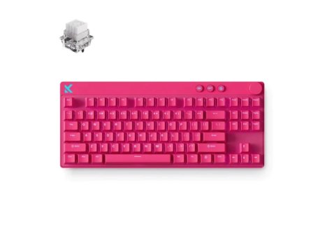 MCHOSE Gaming tastatura Mix 87 Rose Red/Mount Tai Magnetic switch GT