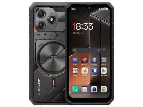 BLACKVIEW Mobilni telefon FORT 100 8/128 crni