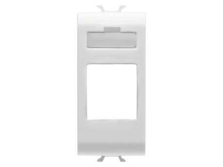 GEWISS GW10431 Adapter za konektore za prenos podataka RJ45-Modul Vajs