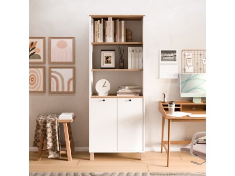 HANAH HOME Polica za knjige Nord ND13 SW