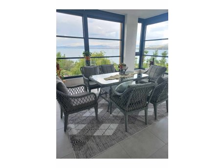 HANAH HOME Baštenska garnitura Hisar 6+1 Grey