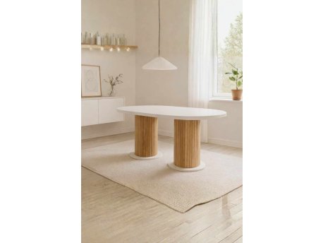 HANAH HOME Trpezarijski sto Weltwood Bohemian Round 6
