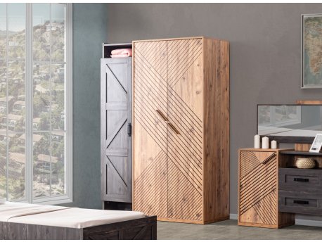 HANAH HOME Garderober Antik 3