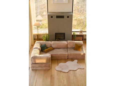 Atelier del Sofa Ugaona garnitura Kanyon Beige