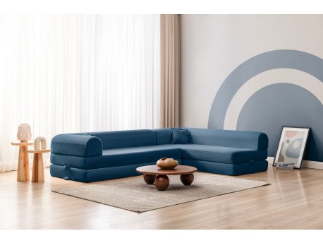 Atelier del Sofa Ugaona garnitura Legom Eco Blue