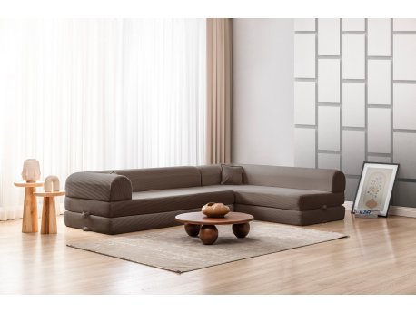 Atelier del Sofa Ugaona garnitura Legom Eco Brown