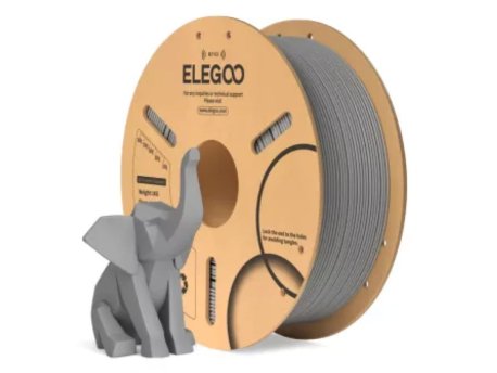 ELEGOO PLA Grey 1,75 mm / 1000 g Paper Spool(RFID)