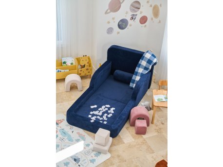 Atelier del Sofa Dečiji krevet Funbed Single Navy Blue