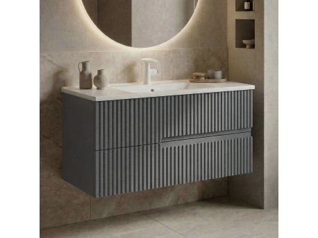 HANAH HOME Ormarić sa umivaonikom Moonlight 90 v2 444