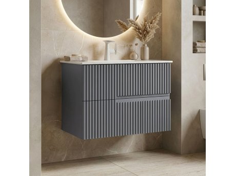 HANAH HOME Ormarić sa umivaonikom Moonlight 70 v2 438