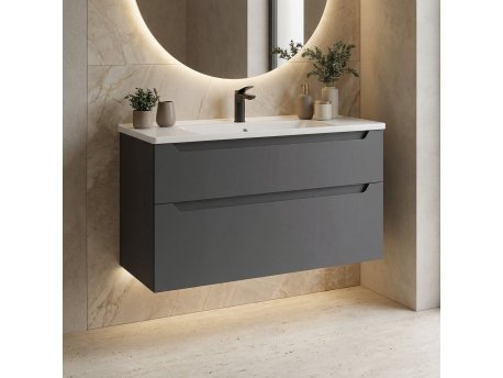 HANAH HOME Ormarić sa umivaonikom Messina 100 v2 381