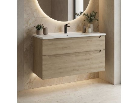 HANAH HOME Ormarić sa umivaonikom Messina 100 v2 385