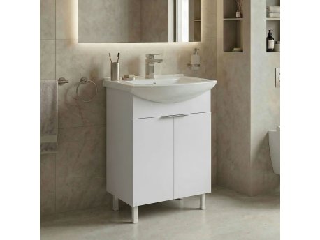 HANAH HOME Ormarić sa umivaonikom Purus 55 446