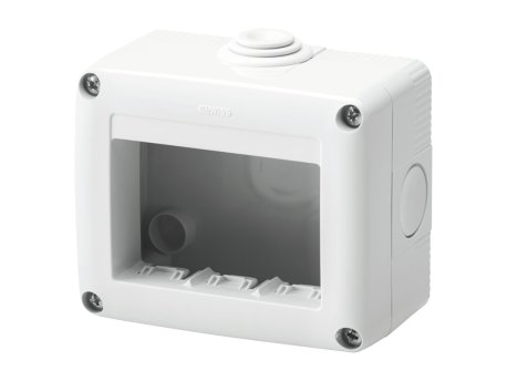 GEWISS GW27003 zaštićeno kućište za sistemske uređaje - 3 GANG - RAL 7035 GREI - IP40