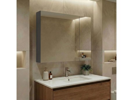 HANAH HOME Ormarić sa ogledalom Nuvola 80 v2 745