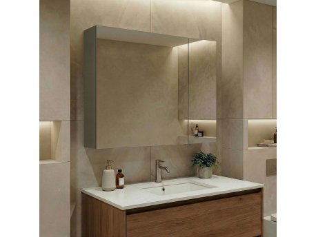HANAH HOME Ormarić sa ogledalom Bari 80 666