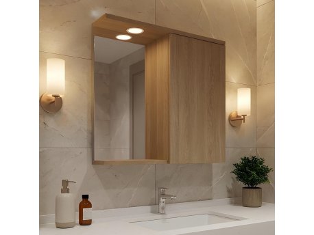 HANAH HOME Ormarić sa ogledalom Purus 80 141