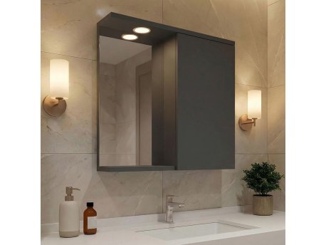 HANAH HOME Ormarić sa ogledalom Purus 80 142
