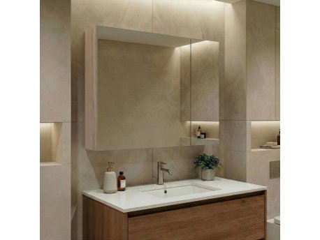 HANAH HOME Ormarić sa ogledalom Side 80 075