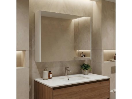 HANAH HOME Ormarić sa ogledalom Arno 80 319