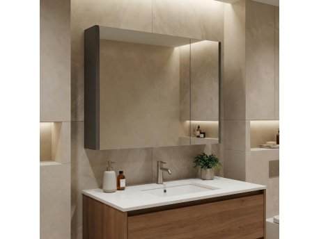 HANAH HOME Ormarić sa ogledalom Arno 80 295