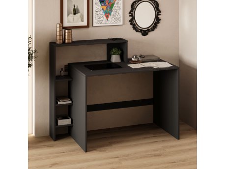HANAH HOME Radni sto Amber Anthracite