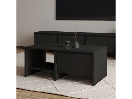 HANAH HOME Sto za dnevnu sobu Laris Black