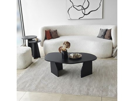 HANAH HOME Sto za dnevnu sobu Nova Black