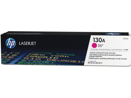 HP 130A Magenta Original LaserJet Toner Cartridge (CF353A)
