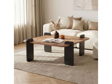 HANAH HOME Sto za dnevnu sobu Marais Atlantic Pine Anthracite