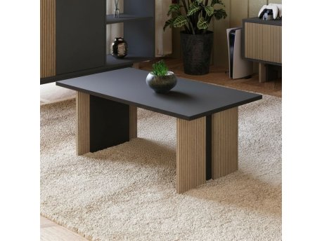 HANAH HOME Sto za dnevnu sobu Ravello Warm Oak Anthracite