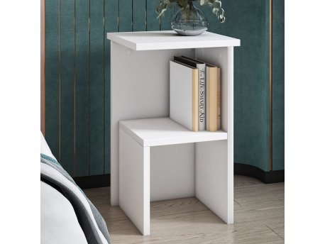 HANAH HOME Noćni stočić Roisin White