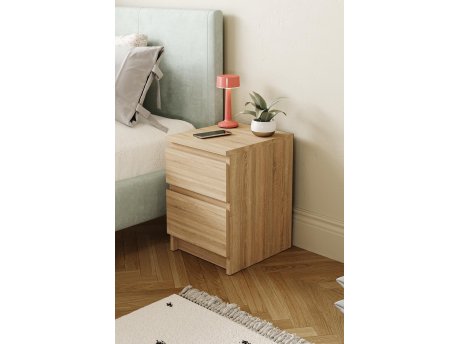 HANAH HOME Noćni stočić Derinkuyu Sonomo Oak