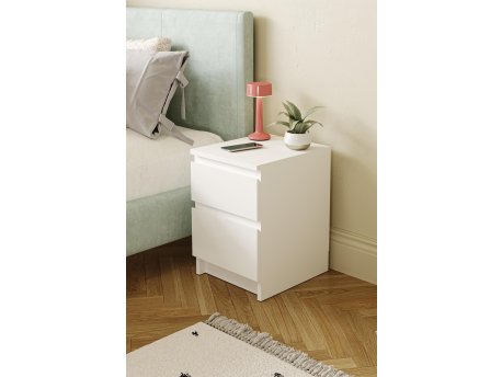 HANAH HOME Noćni stočić Derinkuyu White