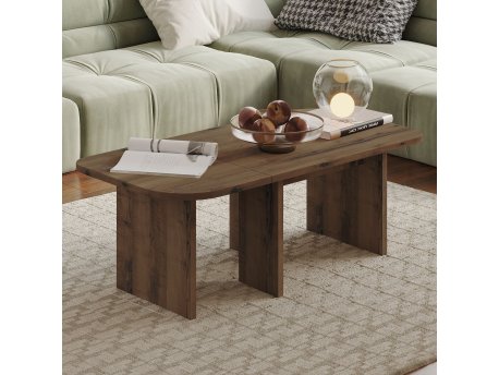 HANAH HOME Set stočića Iris Antique Walnut