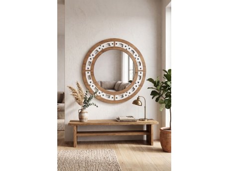 HANAH HOME Ogledalo Artmtkwll7 Wenge
