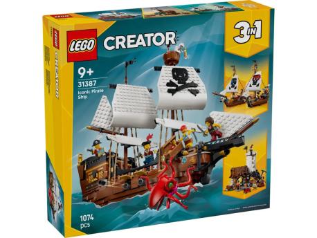 LEGO CREATOR EXPERT 31387 Kultni piratski brod