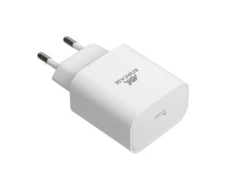 RIVACASE Punjač za smartphone 20W PD C +C-L kabl PS4101 white