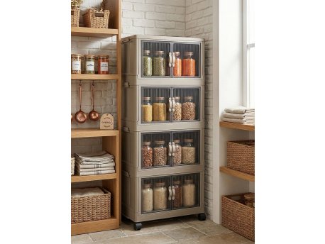 HANAH HOME Višenamenski ormar Lavine 127 Beige