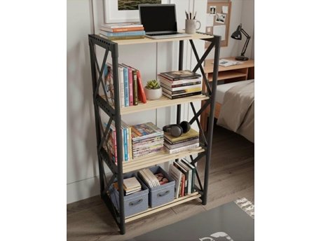HANAH HOME Višenamenska polica Pls Room 4 Black