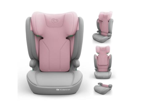 KINDERKRAFT KINDERKRAFT AUTOSEDISTE I-SPARK 2 PLUS I SIZE PINK