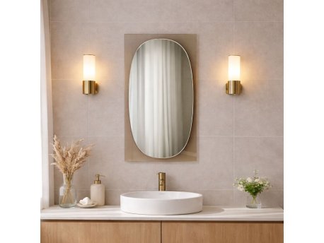 HANAH HOME Ogledalo Transparenza 39 x 72 Bronze